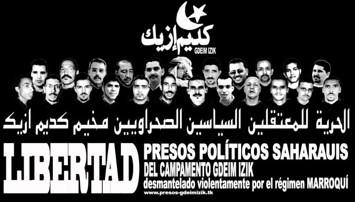 LIBERTAD presos polticos saharauis de Gdeim Izik